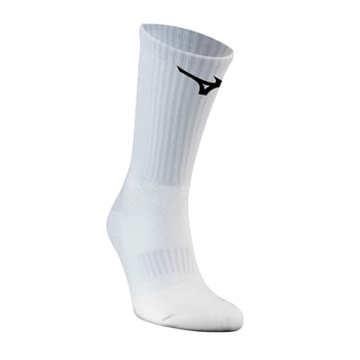 Mizuno Unisex Volwassen Bemanningsleden Sokken (Pakket van 3) (Wit)