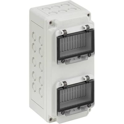 Spelsberg 59106401 SVi A 2x6 Kleine verdeelkast Opbouw (op product) Aantal groepen: 6 Aantal rijen: 2 Inhoud: 1 stuk(s)