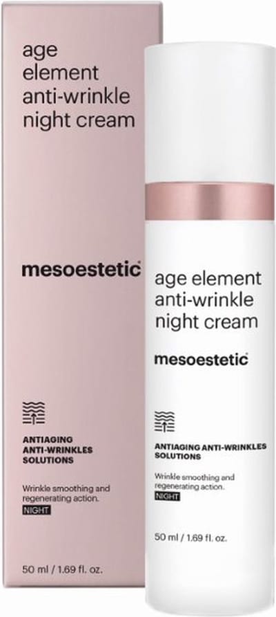 Mesoestetic Age Element Anti-Wrinkle Night Cream - Wrinkle smoothing cream - Retexturising action