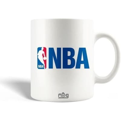 Mug en Céramique NBA Ligue Sportive Logo Bleu