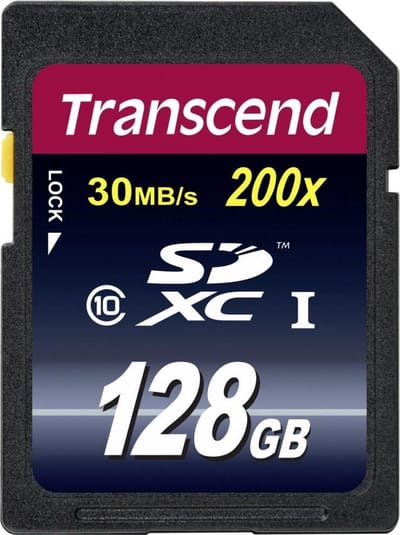 Transcend Premium SDXC-kaart Industrial 128 GB Class 10
