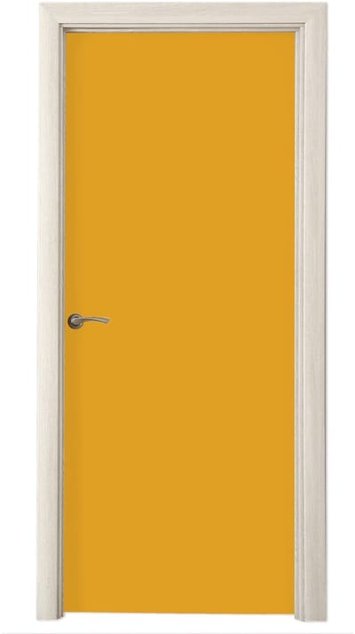 Deurposter 95x235 cm - Deursticker Okergeel - Herfst - Interieur - Meubelfolie zelfklevend - Deurfolie woonkamer - Interieurfolie fotobehang - Deur plakfolie - Deurstickers - Deurbehang sticker - Kamer decoratie