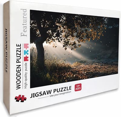 Houten Puzzel - 1000 Stukjes Puzzel - Ontspanning Thuis - Hoge Kwaliteit Hout - 75 x 50 cm - Gedetailleerd Beeld