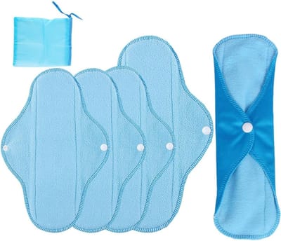 Herbruikbare inlegkruisjes - Wasbaar maandverband - Dagelijkse hygiëne - Verbeterde lekbescherming - 5 stuks - Meerdere kleuren