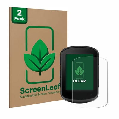 2 Stuks Screenprotector voor Garmin Edge 540 / Edge 840 - Hoogwaardige Beschermfolie transparant