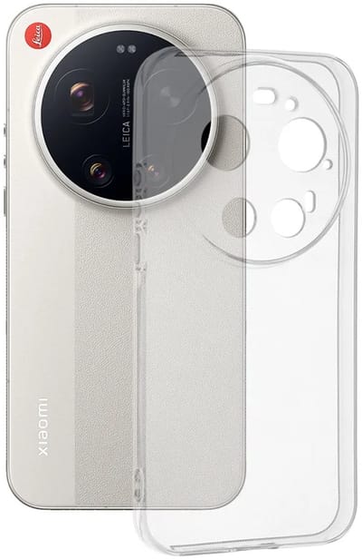Hoesje geschikt voor Xiaomi 17 Ultra - Techsuit Clear Silicone Back Cover - Transparant