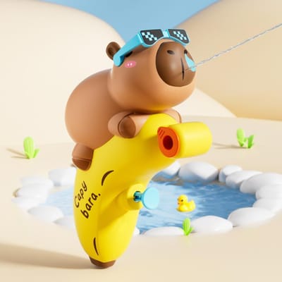 Grappige Capybara Waterpistool Buitenzwembad Speelgoed Schattige Spuit Spelletjes Praktische Grappen Gags voor de Zomer