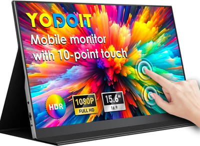 Draagbare Monitor 15.6 Inch Full HD 1080P Met Touchscreen