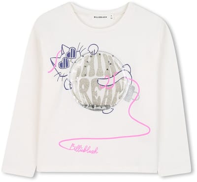 Billieblush U21405 T-shirt Wit 6 Years Meisjes