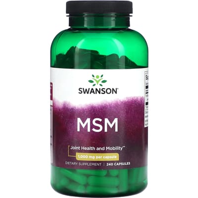 Msm, 1.000Mg, 240 Capsules