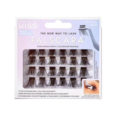 Kiss Wimpers Falscara - Wimperextensions - Lashes - Nep Wimpers - Extra Drama Wisps
