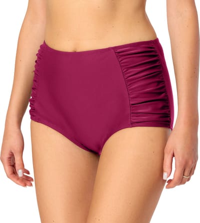 Bellivalini Dames Zwembroek - Bikinibroekje - Elastische tailleband - Polyamide & Elastaan – Snob – XS - BLV-BLV50-284-SL