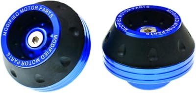 Motor Valbescherming - Frame Schuivers - Motor Beschermen - Aluminiumlegering Materiaal - 59 x 45 cm - Blauw
