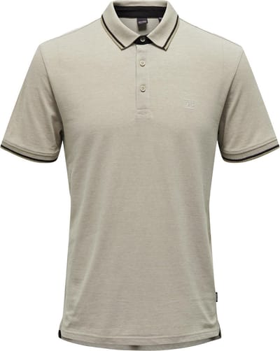 ONLY & SONS ONSFLETCHER LIFE SLIM SS POLO NOOS Heren Poloshirt - Maat XS