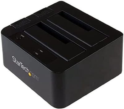 Dual Bay Harde Schijf Dockingstation voor 2.5 en 3.5 inch SATA SSD/HDD met USB 3.1 (10GB/s)
