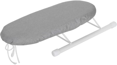 Dailygoods- Strijkplank Opvouwbaar - Mini Strijktafel - Antislip Ondersteuning - Afneembare Hoes - Draagbaar voor Thuis/Reis - Stabiele Constructie