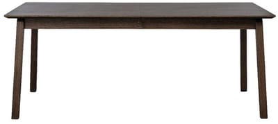 Nordic Home - Shana eettafel 95x190-290 cm - espresso