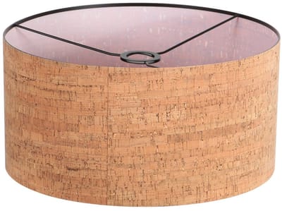 Lampenkap K1068FS Ø40cm - Natuurlijke kurkstructuur en beige kleur - Geschikt voor E27 fitting - Steinhauer - Landelijk stijl