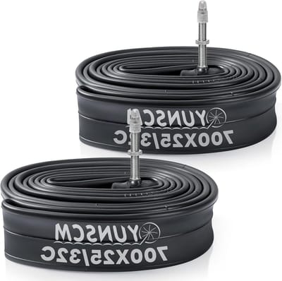 Fiets binnenbanden - Banden - Veilig Fietsen - Butyl Rubber - 2 stuks 700x25/32C - Zwart