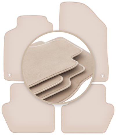 PREMIUM beige matten voor: Volvo V70 I stationwagen 1996-2000