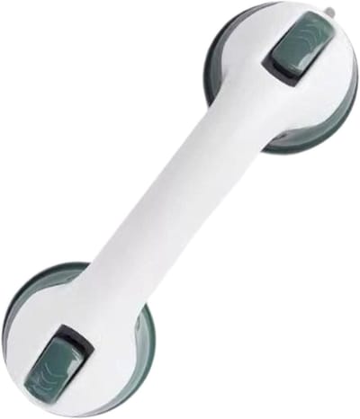 Douchegreep - Badkamer handgreep - Extra veiligheid - Sterke zuignappen - 45 x 25 cm - Groen