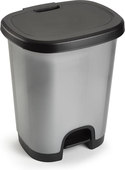 PlasticForte Pedaalemmer - 27L - 38 x 32 x 45 cm - prullenbak