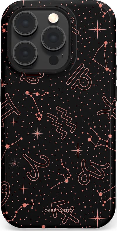 Casetastic Hoesje Geschikt voor Apple iPhone 15 Pro Magsafe - Stijlvolle Beschermende Duo-layer Case - Astropuls