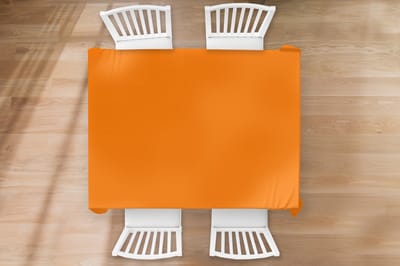 Tafelkleed - Tafellaken - 170x130 cm - Oranje - Seizoenen - Herfst - Kleur - Binnen en Buiten