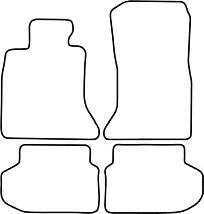 Mattenset BMW 5-serie - F10 & F11 uitvoering