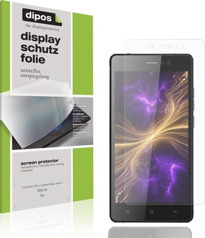 dipos – 4x Matte Beschermfolie geschikt voor Myria Fit | Krasbestendige & antireflecterende Screenprotector Ultra-Thin
