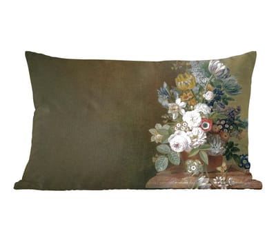 Sierkussens - Kussentjes Woonkamer - 60x40 cm - Bloemen - Eelke Jelles Eelkema - Oude meesters