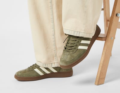 Adidas Handball Spezial Sneakers Heren - Groen - Maat 42 - Suède