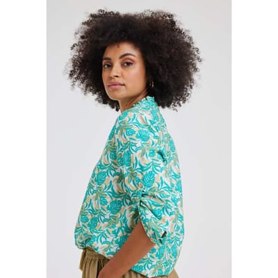 Blouse Billy Offwhite Bahia print
