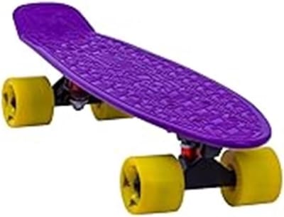 Mini Cruiser Skateboard - Kinder Board - Vervoer en Plezier - Lichtgewicht Esdoorn Constructie - 22-Inch Small - Paars