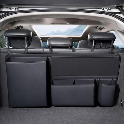 Kofferbak Organizer - Opbergtas Auto - Auto Opbergen - Ophangbaar Ontwerp - Meerdere Vakken - Normaal