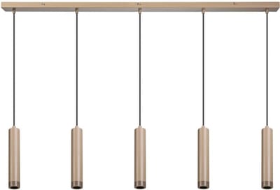 ETH Miller Hanglamp 5x E27 mat zand