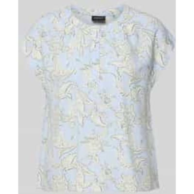s.Oliver - female - Viscose blouse met all-over print
