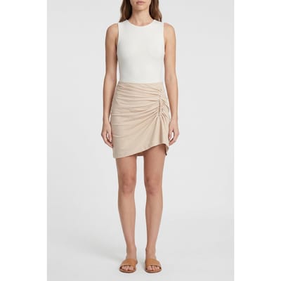 IRO Paris Alboni Skirt Sand Size: XS | Mini Skirts Outlet | Dames | Beige