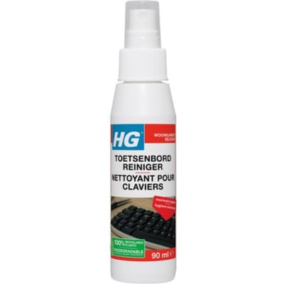 HG - Woonkamer - Toetsenbordreiniger - Maximale Hygiëne - 90 ml - 1 stuk