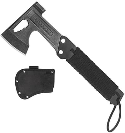Multitool Bijlhamer 3 in 1 Roestvrij Staal - Huishoudelijk en Outdoor Gereedschap