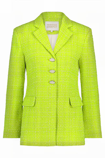 Fabienne Chapot Cher Blazer Lovely Lime Maat: 34 | Blazers Outlet | Dames | Groen
