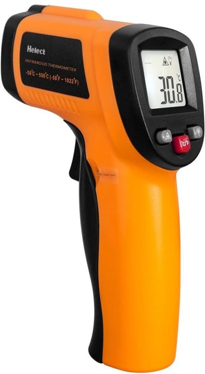 GELLDG Infrarood temperatuurpistool - Thermometer - Contactloze digitale laser infraroodthermometer - Temperatuurpistool - Infrarood thermometer - Thermisch temperatuurpistool