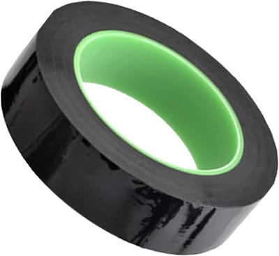 Velglint - Tubeless tape - Fietsbanden afdichten - Ultradun 0.1mm - 50m x 20/23/25mm - Zwart