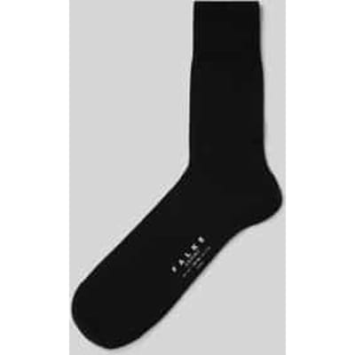 FALKE Airport 3-Pack eenkleurig wol katoen multipack sokken heren zwart - maat 39-40
