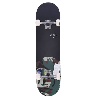 G1 Argo Boxed geassembleerd herenskateboard zwart/camo