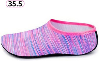 Bovista Waterschoenen Voor Kinderen & Volwassenen - Aqua Shoes - Aquaschoenen - Afzwemschoenen - Zwemles Schoenen - Violet - Maat 35.5