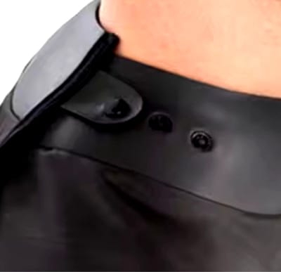 Soluxry Kapperscape met Rubberen Kraag – Professionele Kapmantel – Antistatisch & Waterafstotend – Unisex