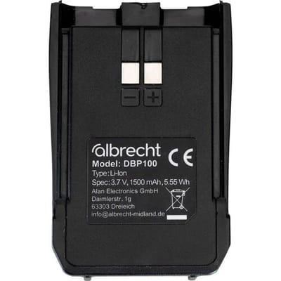 Albrecht Accu voor draadloos apparaat 1500 mAh