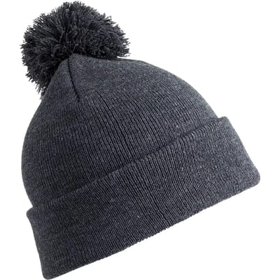 Result Junior Pom Pom Beanie RC028J - grey - One size