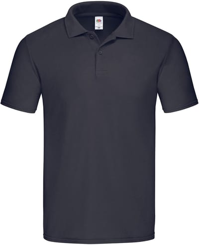 Fruit Of The Loom Origineel Volwassen Poloshirt Blauw - S